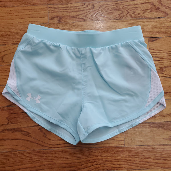 UA Youth Fly-By Shorts-Breeze