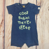 Up Baby Cool Babies Never Sleep Romper